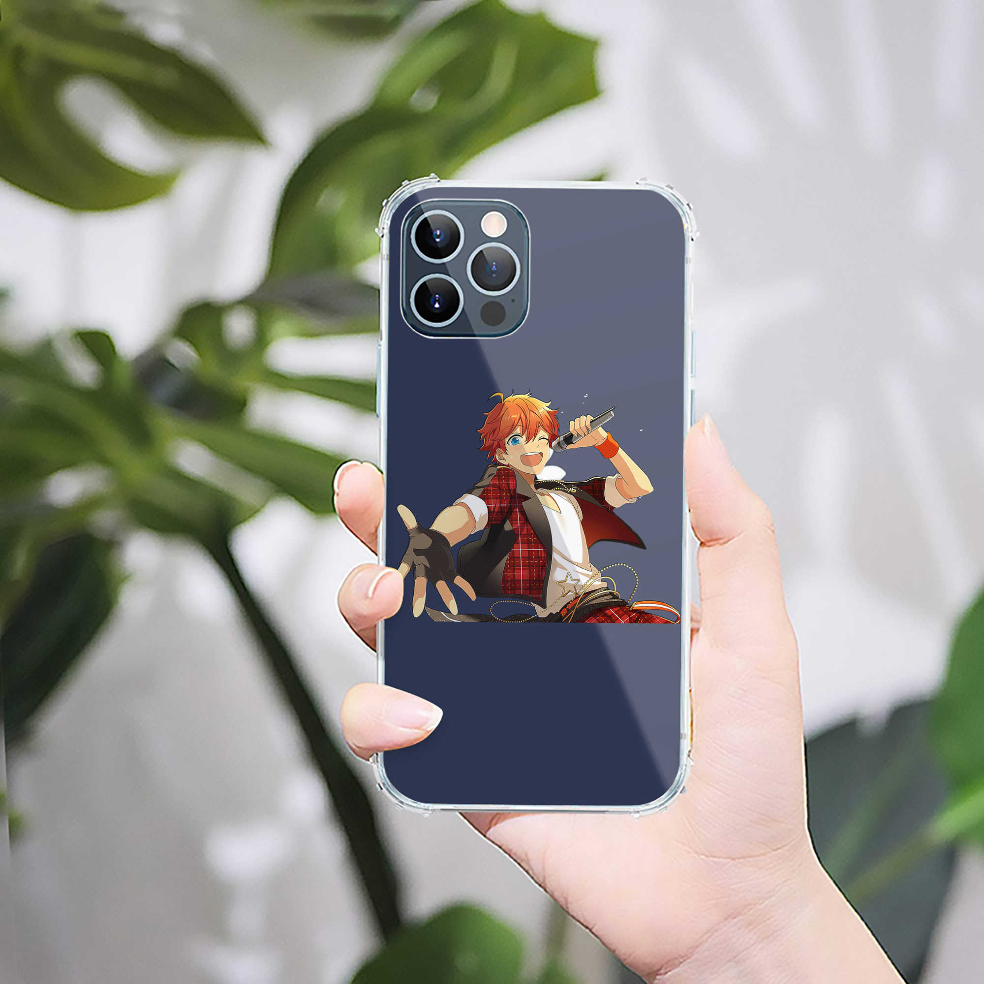 （画像用） あんさんぶるスターズ! Ensemble Stars 【iPhone 12シリーズ対応】透明スマホケース（クリアソフトケース）